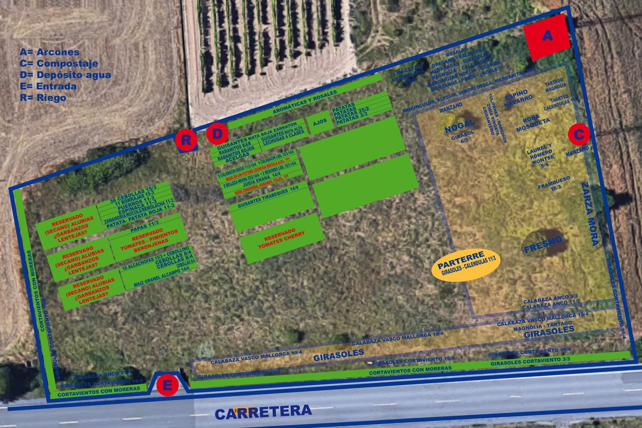 Preparando el huerto con la motoazada o mula mecánica Portal Jardín