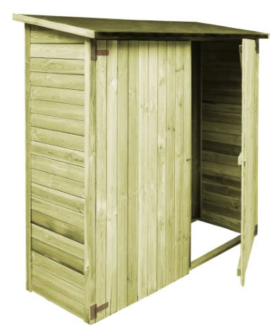 caseta madera almacenaje Portal Jardin
